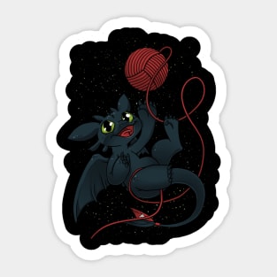 Dragons just wanna get fun! Sticker